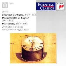 BACH - TOCCATA & FUGUE BIGGS CD G