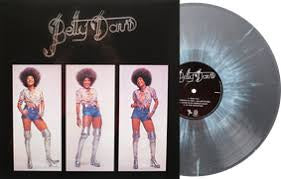 DAVIS BETTY-BETTY DAVIS SILVER/ BLUE SPLATTER VINYL LP  NM COVER EX