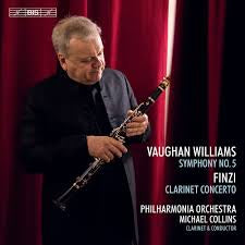 WILLIAMS VAUGHAN/ FINZI-SYMPHONY NO.5/ CLARINET CONCERTO MICHAEL COLLINS CD *NEW*