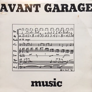 AVANT GARAGE-MUSIC LP EX COVER VG