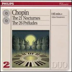 CHOPIN-NOCTURNES AND PRELUDES HARASIEWICZ 2CD VG