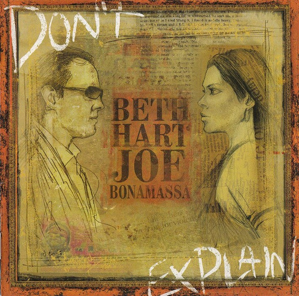 BONAMASSA JOE & BETH HART-DON'T EXPLAIN CD VG+