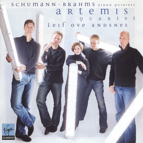 BRAHMS / SCHUMANN-PIANO QUINTETS ARTEMIS QUARTET ANDSNES CD VG