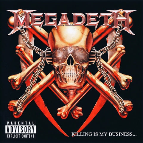 MEGADETH-KILLING IS MY BUSINESS CD VG