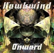 HAWKWIND-ONWARD CAMOFULAGE GREEN 2LP EX COVER VG
