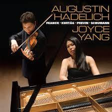 HADELICH AUGUSTIN & JOYCE YANG-FRANCK KURTAG PREVIN SCHUMANN CD *NEW*