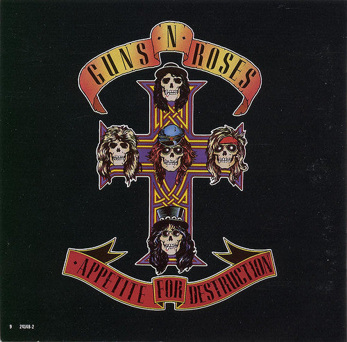 GUNS N ROSES-APPETITE FOR DESTRUCTION CD VG