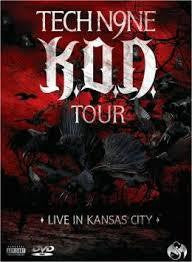 TECH N9NE-K.O.D. TOUR LIVE IN KANSAS CITY DVD *NEW*