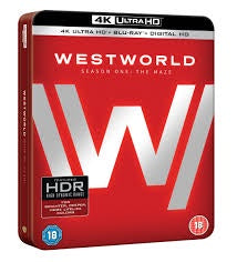 WESTWORLD-SEASON ONE: THE MAZE 4K ULTRA HD + 6BLURAY VG+