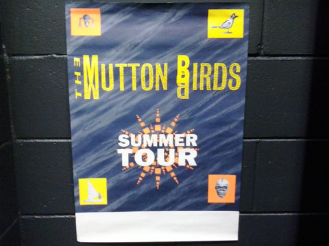 MUTTON BIRDS THE-SUMMER TOUR ORIGINAL GIG POSTER