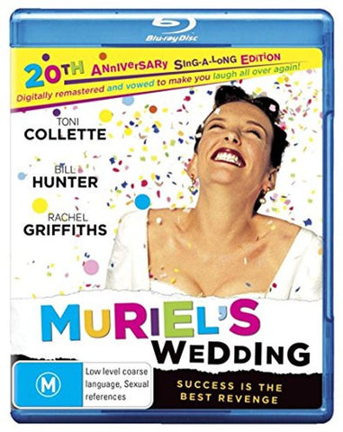 MURIEL'S WEDDING BLURAY VG+
