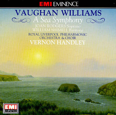 VAUGHAN WILLIAMS-A SEA SYMPHONY HANDLEY CD VG