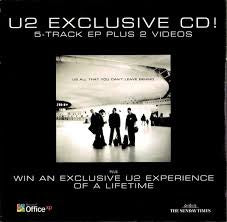 U2 EXCLUSIVE PROMO-CD VG