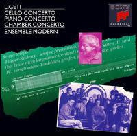 LIGETI-CONCERTOS ENSEMBLE MODERN EOTVOS CD VG