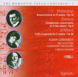 DOHNANYI + ENESCU + D'ALBERT-CELLO CONCERTOS CD G