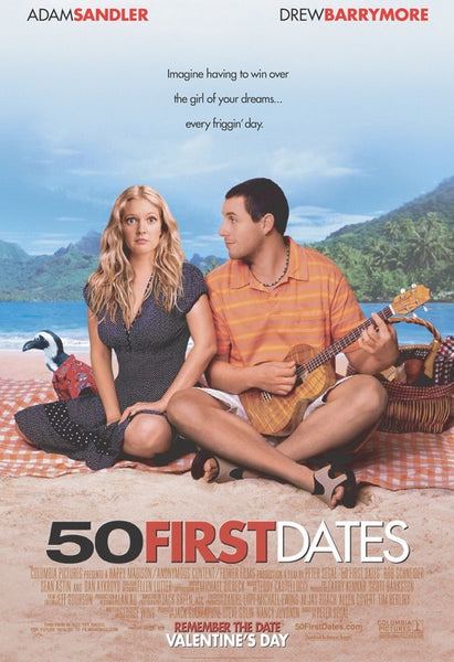 50 FIRST DATES DVD VG