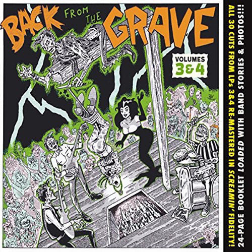 BACK FROM THE GRAVE VOLUMES 3 & 4 CD *NEW*