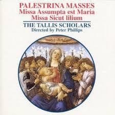 TALLIS SCHOLARS THE-PALESTRINA MASSES CD VG