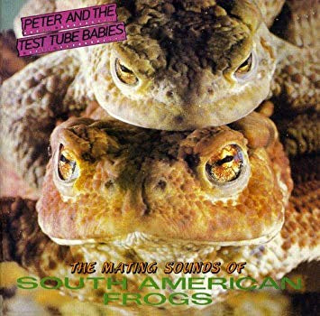 PETER & THE TEST TUBE BABIES-THE MATING SOUNDS OF SOUTH AMERICAN FROGS LP VG+ COVER VG