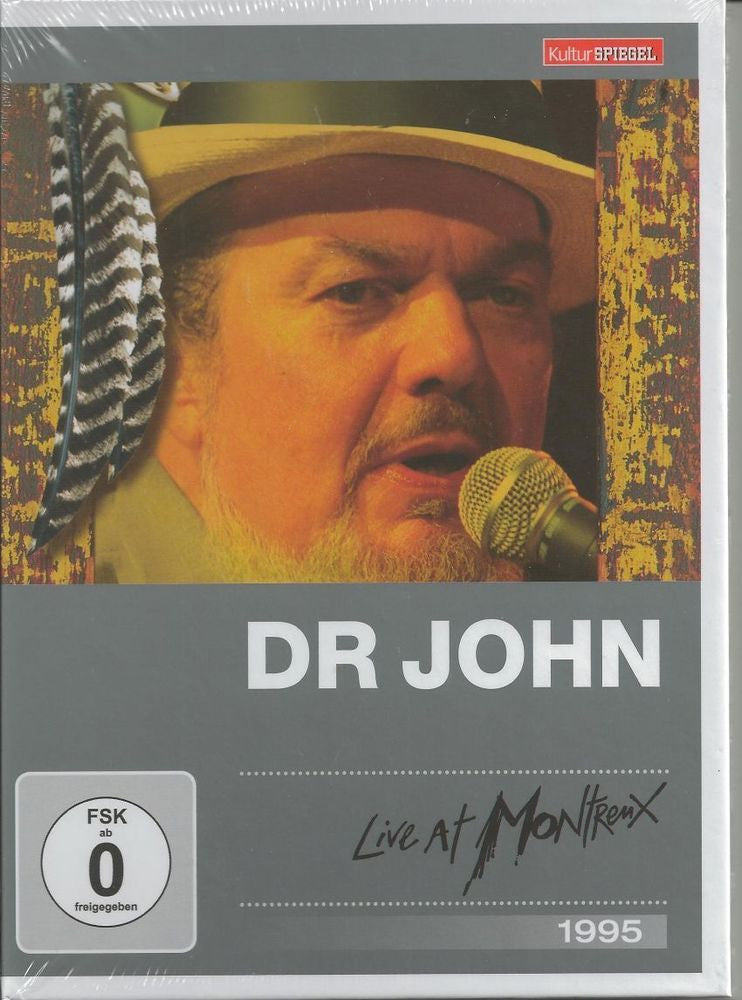 DR JOHN-LIVE AT MONTREUX 1995 DVD VG