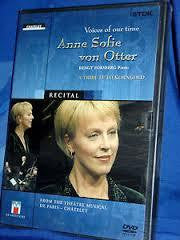 OTTER SOPHIE VON-RECITAL VOICES OF OUR TIME DVD *NEW*