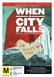 WHEN A CITY FALLS-THE PEOPLES STORY DVD VG