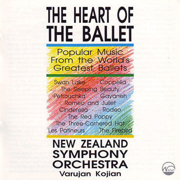 NEW ZEALAND SYMPHONY ORCHESTRA-HEART OF THE BALLET CD *NEW*