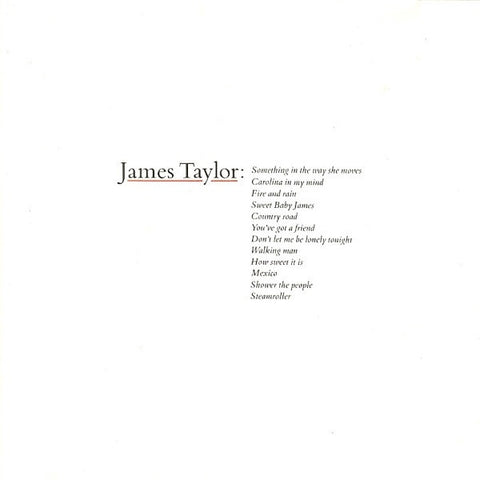 TAYLOR JAMES-GREATEST HITS CD VG