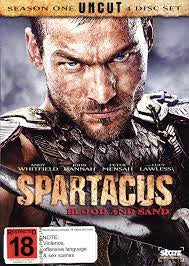 SPARTACUS-BLOOD AND SAND SEASON 1 4DVD VG
