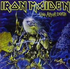 IRON MAIDEN-LIVE AFTER DEATH LP EX COVER EX