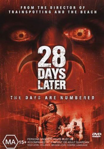 28 DAYS LATER R16 DVD VG