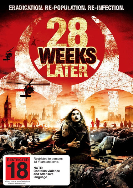 28 WEEKS LATER R18 DVD VG