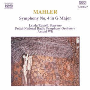 MAHLER-SYMPHONY NO 4 IN G MAJOR ANTONI WIT CD VG