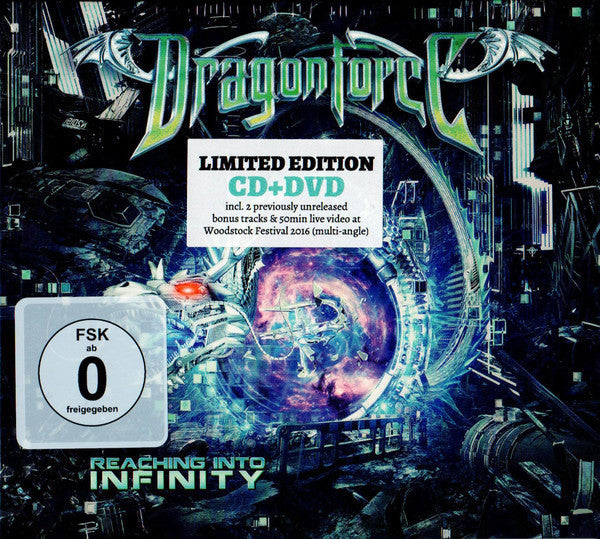 DRAGONFORCE-REACHING INTO INFINITY DELUXE CD+DVD *NEW*