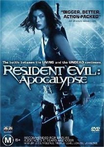 RESIDENT EVIL: APOCALYPSE R13 DVD VG