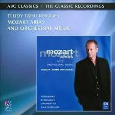 RHODES TEDDY TAHU-MOZART ARIAS AND ORCH. MUSIC CD *NEW*