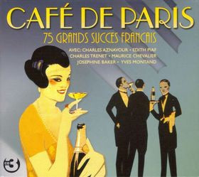 CAFE DE PARIS-VARIOUS ARTISTS 3CD *NEW*