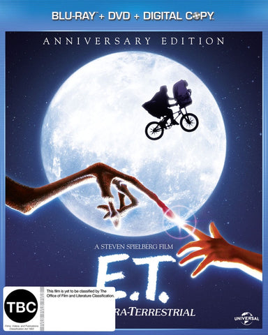 ET THE EXTRA-TERRESTRIAL BLURAY + DVD VG