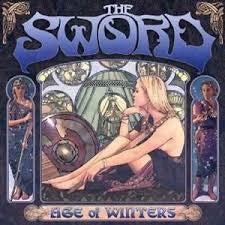 SWORD THE-AGE OF WINTERS CLEAR VINYL LP NM COVER EX