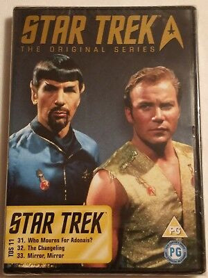 STAR TREK THE ORIGINAL SERIES DISC 11 EPS. 31,32,33  DVD VG