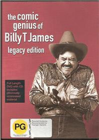 JAMES BILLY T-THE COMIC GENIUS OF BILLY T JAMES DVD + CD VG