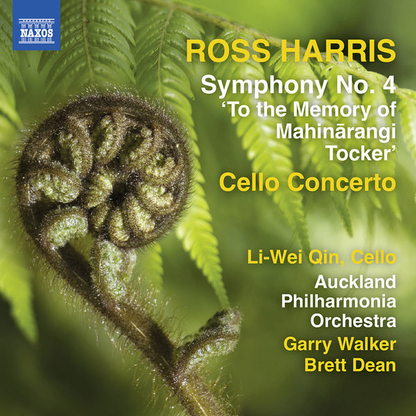 HARRIS ROSS-SYMPHONY NO 4 + CELLO CONCERTO CD *NEW*