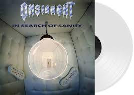 ONSLAUGHT-IN SEARCH OF SANITY CLEAR VINYL 2LP *NEW*