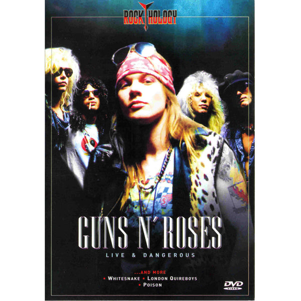 GUNS N ROSES-LIVE AND DANGEROUS DVD *NEW*
