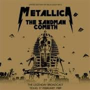 METALLICA-THE SANDMAN COMETH GOLD VINYL LP *NEW*