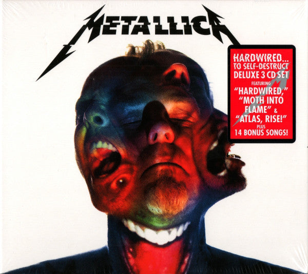 METALLICA-HARDWIRED DELUXE EDITION 3CD  VG+