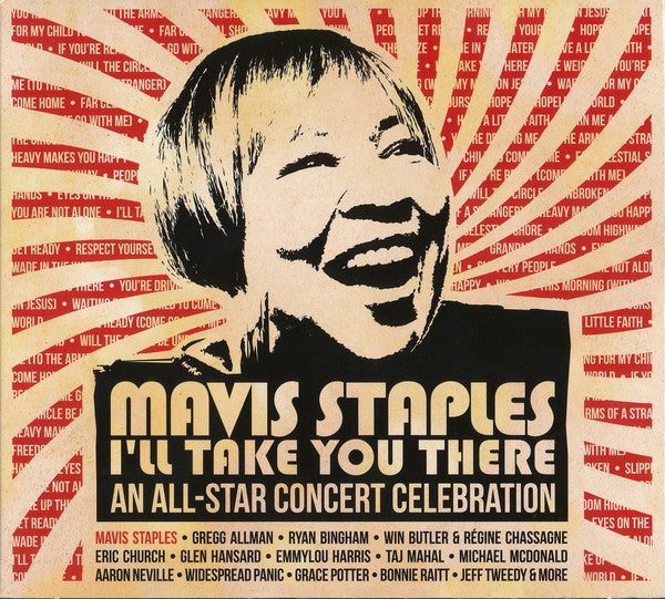STAPLES MAVIS-I'LL TAKE YOU THERE CD+DVD *NEW*