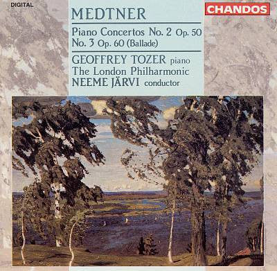 MEDTNER NIKOLAI-PIANO CONCERTOS 2 & 3 TOZER CD VG