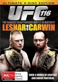UFC 116 LESNAR VS CARWIN 2DVD LN
