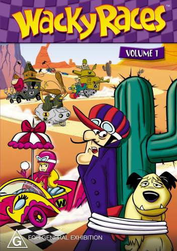 WACKY RACES VOL 1 DVD VG | RELICS